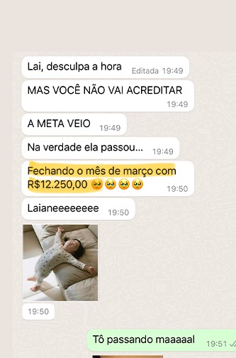 Depoimento de aluna da Comunidade Elleva 7