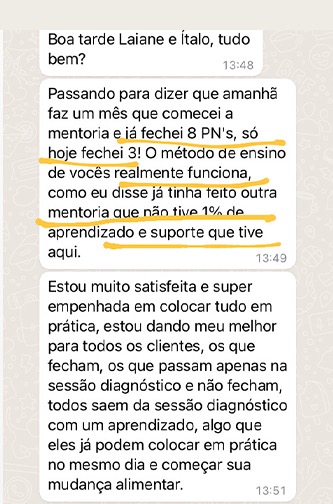 Depoimento de aluna da Comunidade Elleva 5