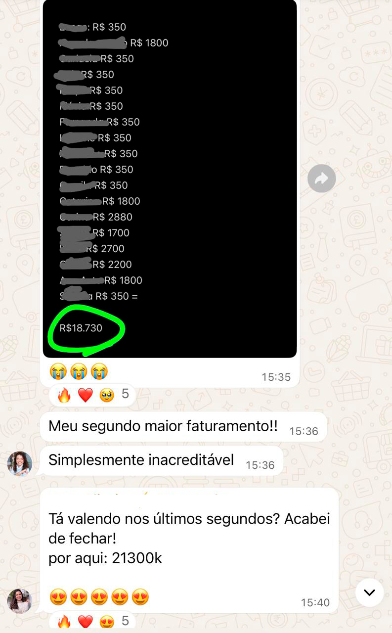 Depoimento de aluna da Comunidade Elleva 1